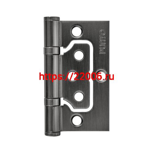 Петля Punto (Пунто) универсальная без врезки IN3200W-HD GR (200-2B/HD 75x2,5) графит Петля Punto (Пунто) универсальная без врезки IN3200W-HD GR (200-2B/HD 75x2,5) графит