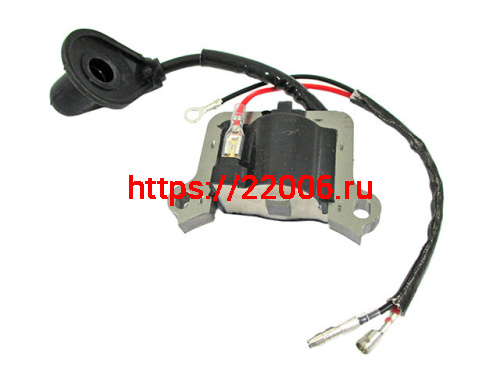 Катушка зажигания для триммера в сборе с объемом двигателя 43-52см3 Катушка зажигания для триммера в сборе с объемом двигателя 43-52см3