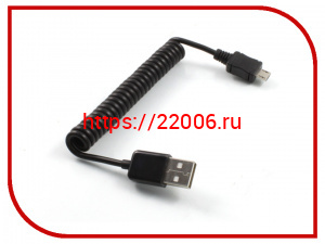 TS-3037 шнур USB штекер -micro USB штекер витой 2м TS-3037 шнур USB штекер -micro USB штекер витой 2м