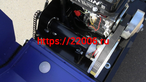 Мотобуксировщик компактный ЛИДЕР-ДЕЛЬТА-CVT, 8+ л.с. ВАРИАТОР TAV2-40 фото 9