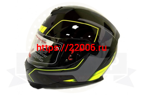 Шлем интеграл COBRA JK318, черный/зеленый(1), черный/красный(5), с очками, размеры L фото 4 Шлем интеграл COBRA JK318, черный/зеленый(1), черный/красный(5), с очками, размеры L фото 4