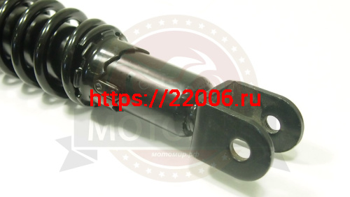 Амортизатор задний (L-355mm, D1-12mm, D2-M10mm, Ухо-29mm) Урал, Днепр, ЧЕРНЫЙ ВАНЧАНГ фото 2 Амортизатор задний (L-355mm, D1-12mm, D2-M10mm, Ухо-29mm) Урал, Днепр, ЧЕРНЫЙ ВАНЧАНГ фото 2
