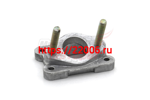 Патрубок карбюратора впускной Восход 3М-01, Сова, Курьер БЕЗ ШПИЛЕК Патрубок карбюратора впускной Восход 3М-01, Сова, Курьер БЕЗ ШПИЛЕК