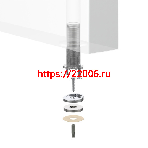 Упор Armadillo (Армадилло) дверной скрытый MAX INOX/2 фото 9 Упор Armadillo (Армадилло) дверной скрытый MAX INOX/2 фото 9