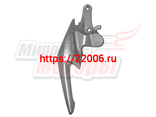 Ручка пассажира задняя левая серебристая PHANTOM, ZF-KY, EKONIKA (ZF250-2), ZONDER YCR150