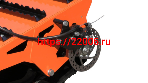 Мотосноуборд ИСКРА-2, вариатор TAV2-40, двигатель LIFAN KP230 8+ л.с., фара, тормоз фото 3