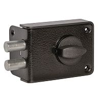 Замок Zenit (Зенит) накладной RL 131 (черный)