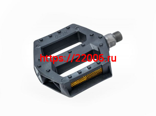 Педаль пластиковая HJL-824B, с подшипниками, с катафотами