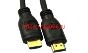 Шнур штекер HDMI - штекер HDMI (технотекс) 1,8м Шнур штекер HDMI - штекер HDMI (технотекс) 1,8м