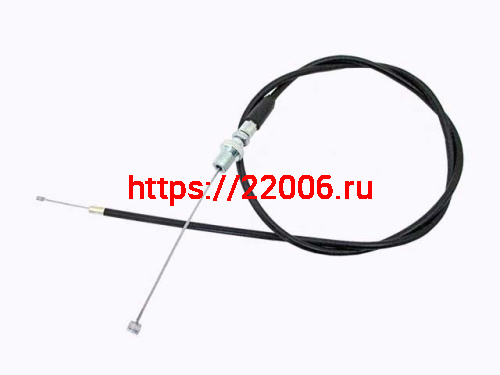 Трос газа 4Т (L-895+135мм) питбайк прямой Трос газа 4Т (L-895+135мм) питбайк прямой