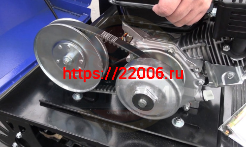 Мотобуксировщик компактный ЛИДЕР-СИГМА-1К, 8+ л.с. без лыжного модуля TAV2-40 фото 4