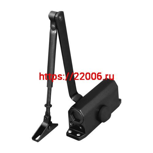 Доводчик Ajax (Аякс) дверной DCTR50-100 (TDR-100) 50-100кг BL черный Доводчик Ajax (Аякс) дверной DCTR50-100 (TDR-100) 50-100кг BL черный