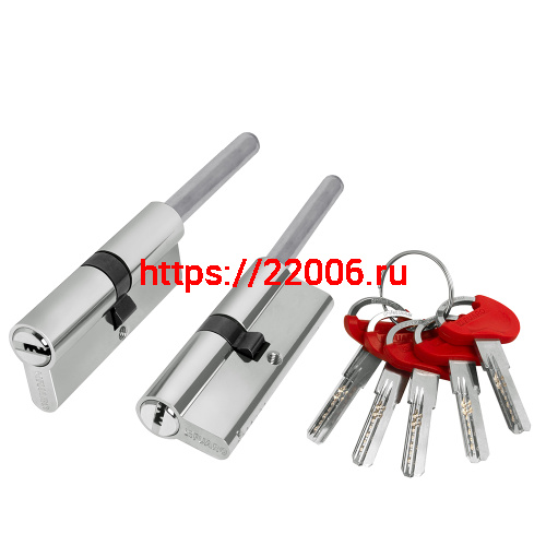 Цилиндровый Fuaro (Фуаро) механизм D-PRO5007 Tang 75 w/k (40+10+25) CP хром 5Key без верт.