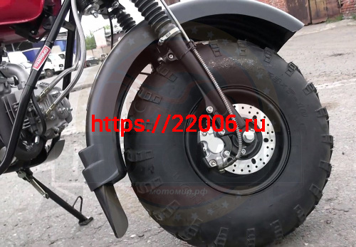 Мотоцикл внедорожный СКАУТ-3-140 PLUS VORTEX (ближний/дальний свет+поворотники) фото 3