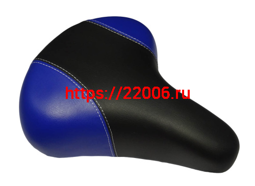 Сиденье вело простое на пружинах 245х210мм, двухцветное 630г (Стелс,Форвард)(JY 802 A) Сиденье вело простое на пружинах 245х210мм, двухцветное 630г (Стелс,Форвард)(JY 802 A)