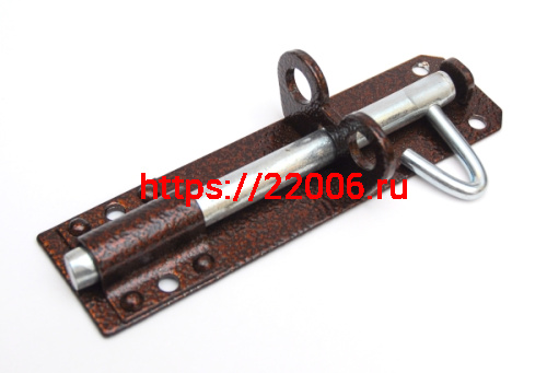 Задвижка skobis (СКОБИС) накладная ЗТ-150 медный антик Задвижка skobis (СКОБИС) накладная ЗТ-150 медный антик