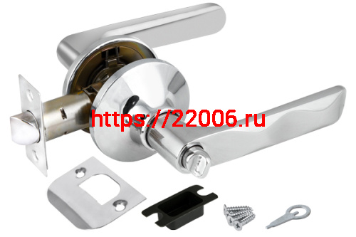 Ручка Fuaro (Фуаро) защелка DK624/BL CP-BK (624/BL CP-B) (фик.) хром Ручка Fuaro (Фуаро) защелка DK624/BL CP-BK (624/BL CP-B) (фик.) хром