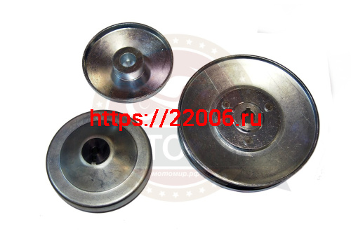 Вариатор TAV2 30, на вал 19, в комплекте 2 шкива, КЛИНОВОЙ (вариатор-19.05мм, ведомый диск -19.05мм) фото 2