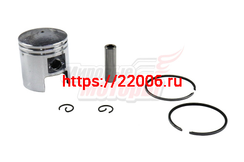 Поршень 41,75 мм (2х такт.двиг.) (с кольцами, пальцем, стопор.кольц.)