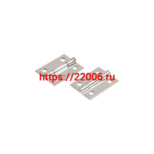 Петля Ajax (Аякс) карточная универсальная LM/IN30x40x1U ZN цинк (2 шт) фото 4