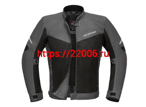Куртка SCOYCO JK118, темно серая, р-р 2XL фото 2