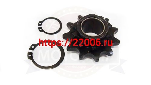 Звезда 11 зуб. (520) цепи, внутрений d22мм, для сцепления со сменными звездами