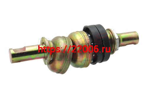 Кареточный узел в сборе, под клин, длина 150мм, диаметр оси 17,5мм, диаметр чашек 40мм, (резбовой), Китай нов.обр.