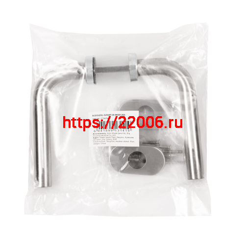 Ручка Fuaro (Фуаро) раздельная R.DSS201-0201P/19 INOX 201 (овальное основание) фото 3