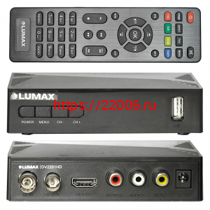 LUMAX DV2201HD телевизионный приемник LUMAX DV2201HD телевизионный приемник