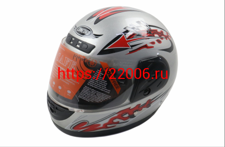 Шлем CONCORD XZF03 серебристый "XL(61-62)" (интеграл) Шлем CONCORD XZF03 серебристый "XL(61-62)" (интеграл)