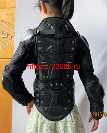 Защита тела (черепаха) THUNDER WOLF Kids АМ02 черная (L 130 cm.) Защита тела (черепаха) THUNDER WOLF Kids АМ02 черная (L 130 cm.)