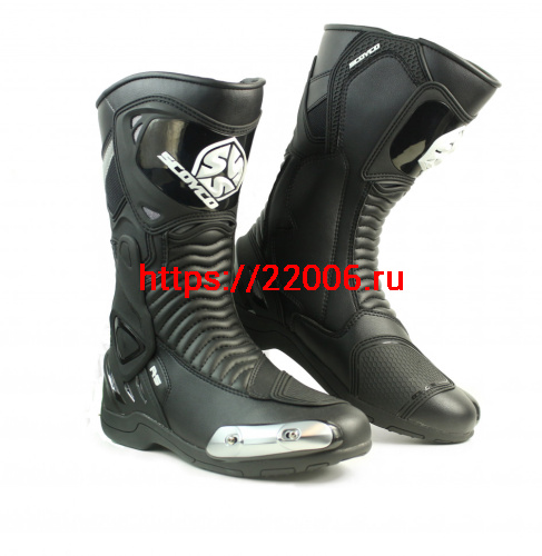 Мотоботы Scoyco MR001 черные 41 Мотоботы Scoyco MR001 черные 41