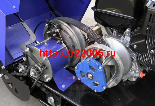 Мотобуксировщик с лыжным модулем 20 л.с., С РЕВЕРСОМ ЛИДЕР-3-3Т-20АП (3 т),  РЫЧАЖНЫЙ  МОДУЛЬ фото 6