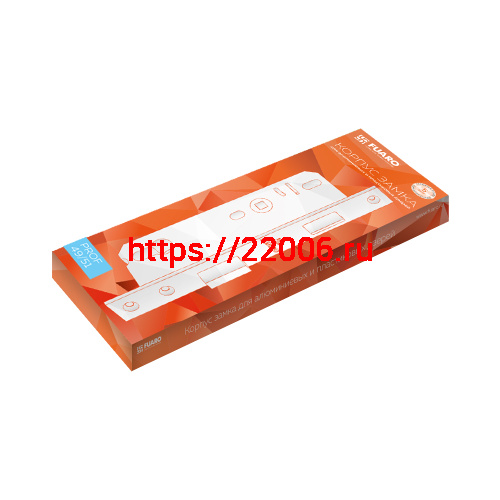 Корпус Fuaro (Фуаро) узкопрофильного замка с защелкой PROF4916-40/92 CP хром фото 2 Корпус Fuaro (Фуаро) узкопрофильного замка с защелкой PROF4916-40/92 CP хром фото 2