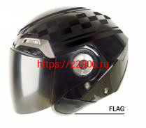 Мотошлем THH T-314 №2 flag (S) Мотошлем THH T-314 №2 flag (S)