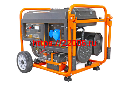 Генератор бенз. "LIFAN" 7GF-7(LF7500Е)(ном.7кВт,4т. KP460E,бак 30л.,87.5кг, электростартер, медн.обм.альтернатора, AVR, 3/6 л/ч,колеса) фото 2 Генератор бенз. "LIFAN" 7GF-7(LF7500Е)(ном.7кВт,4т. KP460E,бак 30л.,87.5кг, электростартер, медн.обм.альтернатора, AVR, 3/6 л/ч,колеса) фото 2