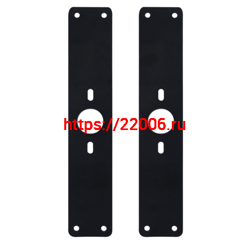 Планка Fuaro (Фуаро) для ручки накладной Plate AP.H-101 с фиксацией ключом (для ANTI-PANIC 1700B/C)