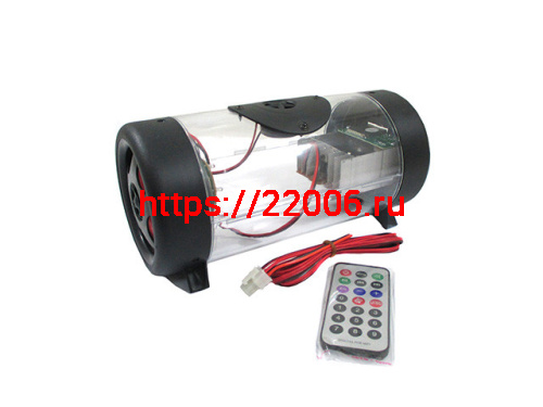 Аудиосистема для мототехники (сабвуфер, МР3, ПДУ) SUB133-LED Аудиосистема для мототехники (сабвуфер, МР3, ПДУ) SUB133-LED