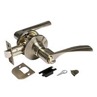 Ручка Ajax (Аякс) защелка DK610 AB-BK (6010 AB-B) (фик.) бронза