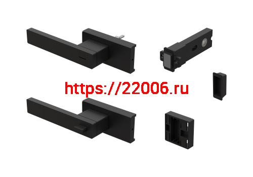 Комплект ручек Armadillo (Армадилло) с запиранием SWD.Scope.LWC BL