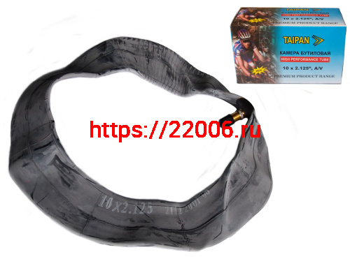 Велокамера 10" х 2.125 д/коляска, бутиловая (фирм. качество), цвет.короб., а/вентиль, WANDA Велокамера 10" х 2.125 д/коляска, бутиловая (фирм. качество), цвет.короб., а/вентиль, WANDA