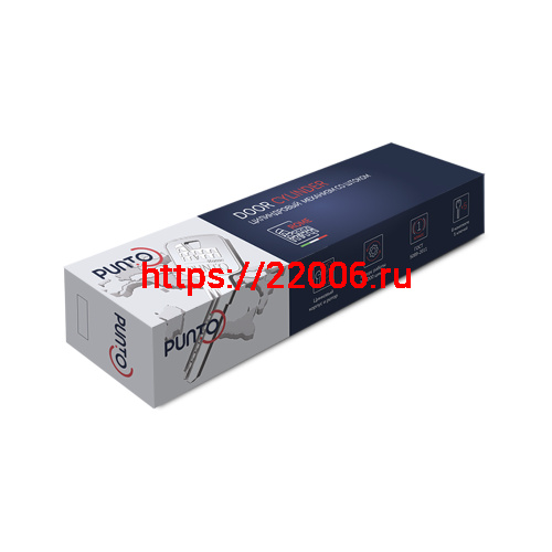 Цилиндровый Punto (Пунто) механизм Z3002Knob100(45+10+45) с вертушкой CP хром фото 2