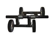 Тележка Буран в сборе правая Н.О (широкий каток)