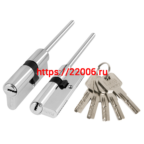 Цилиндровый Punto (Пунто) механизм Z3007Tang85(50+10+25) со штоком CP хром