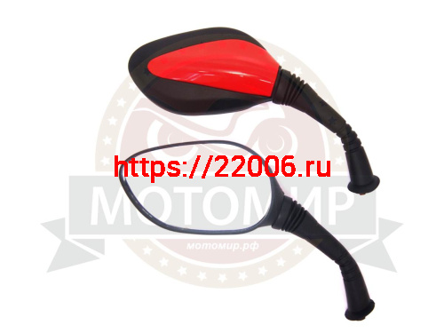 Зеркала (1040) d8 черно-красные