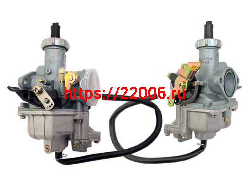 Карбюратор KEIHIN PZ27B вп. d-27, вып. d-38 с ускорительным насососом, ручной обогатитель Карбюратор KEIHIN PZ27B вп. d-27, вып. d-38 с ускорительным насососом, ручной обогатитель