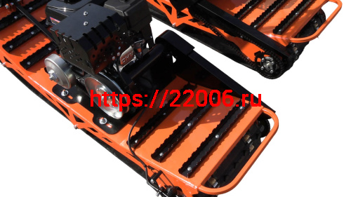 Мотосноуборд ИСКРА-2, вариатор TAV2-40, двигатель LIFAN KP230 8+ л.с., фара, тормоз фото 5