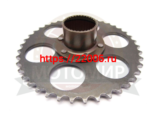 Звезда 42 зуб. (520) цепи, задняя Иж голая, шлицевая цепи, СN (кол-во в коробке 20 шт)