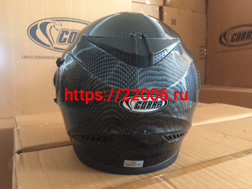 Шлем интеграл COBRA JK312, цвет черный карбон, лайм(3), размеры XL фото 3 Шлем интеграл COBRA JK312, цвет черный карбон, лайм(3), размеры XL фото 3