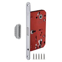 Корпус Fuaro (Фуаро) врезного замка MAGNM85C-50/BL INOX SSC-16 сатин. хром (блистер)